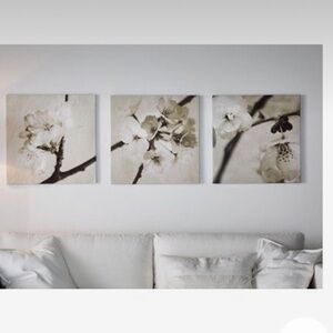 IKEA‎ CANVAS WALL ART PJATTERYD FLORA MAIA 3 PANEL